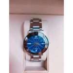 HALEI Original Watches for ladies Code HL-2526 WATER-RESISTANT- Silver Blue - Image 3