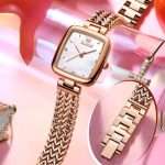 OLEVS 9951 Golden White | Elegant Women's Watch Trend Waterproof Simple Atmosphere Stainless Steel Quartz Wrist watch Original Certification - Image 2