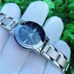 HALEI Original Watches for ladies Code HL-2526 WATER-RESISTANT- Silver Black - Image 3