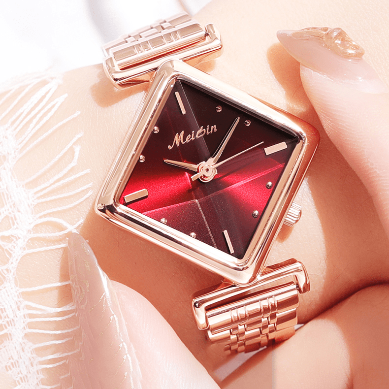 description-image-8-1.png MEIBIN 1278 Red | Women Wrist Quartz Watches Watch Quartz Watches Women Ladies - Image 1