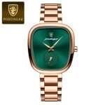 03: POEDAGAR 783 Bottle Green, Luxury Elegant Women’s Watch, Waterproof Stainless Steel Quartz Movement, High Quality and Stylish