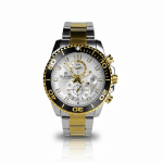 08: OLENSE 9009m New Stainless Steel Mens Watches Classic Six Pointers Multifunction Quartz Watch Casual Waterproof Date Chronograph Clock